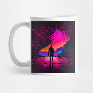 Synthwave apocalypse Mug